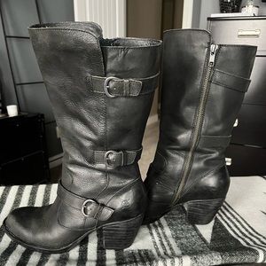 Born women's size 10 black boots